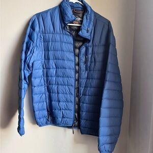 Hawke & Co Blue Packable Down Puffer Jacket XS Lightweight Athleisure